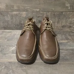 Sandro Moscoloni Brown Leather Lace Up Comfort & Soft Gel Men ● 9 D Sandro | Shoes | Sandro Moscoloni Brown Leather Lace Up  main image 4